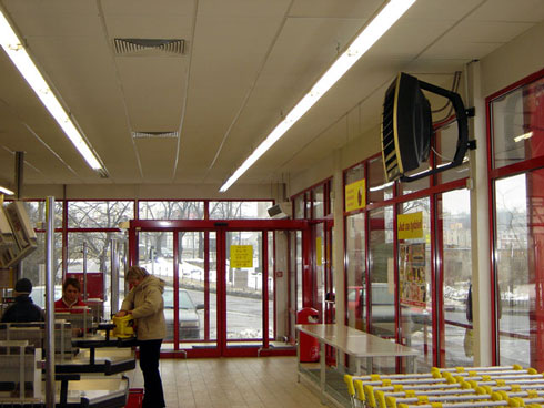 отопление магазина