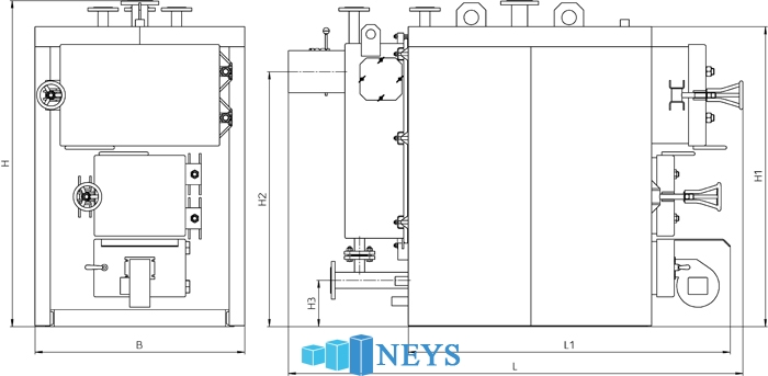 Неус-Т габаритные размеры