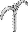 Uponor Двосторонній крюк Uponor Двосторонній крюк
