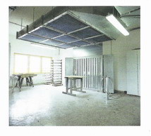 стенка вытяжки лакокрасочного тумана