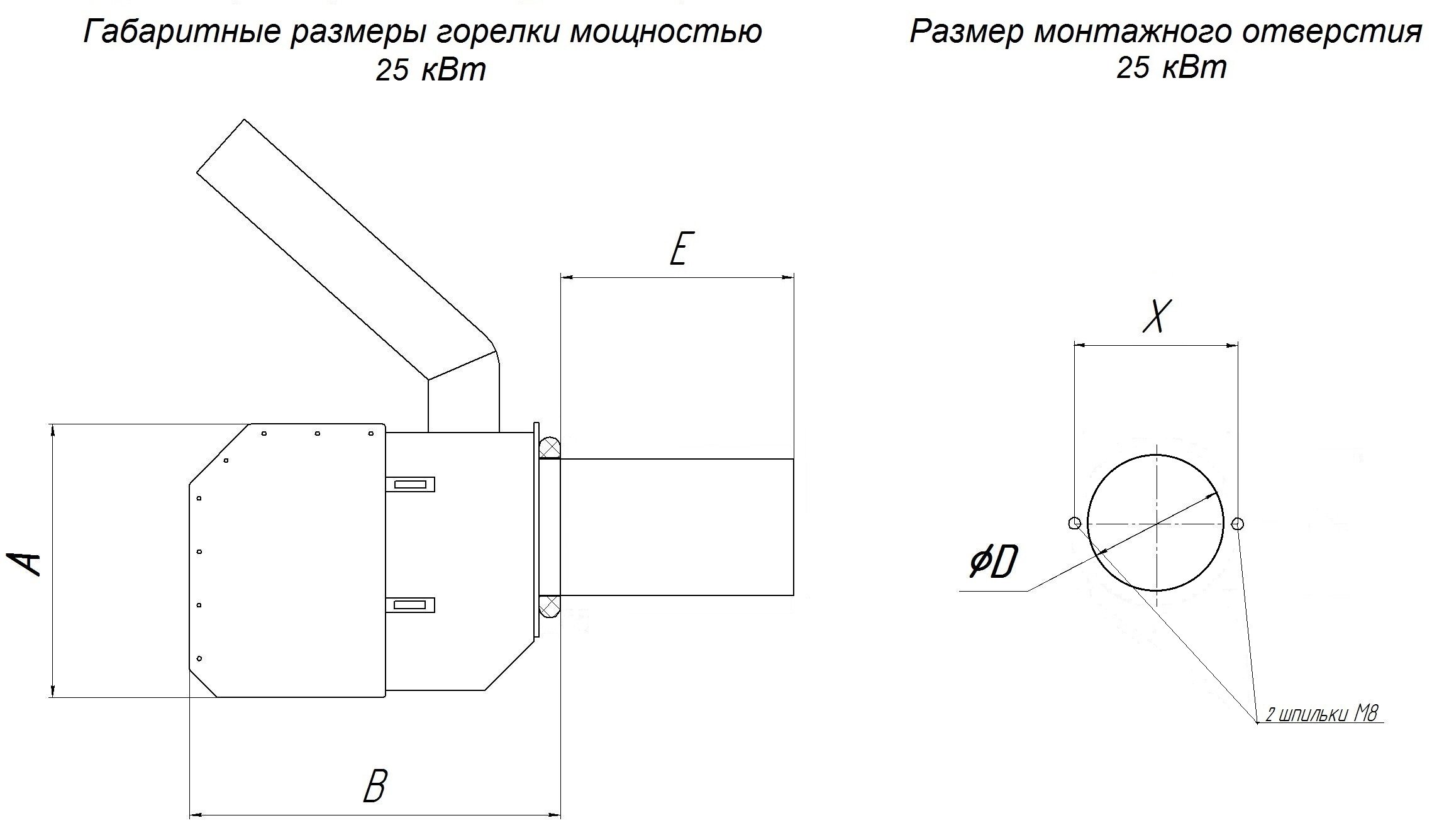 Пеллетная горелка своими руками чертежи с размерами