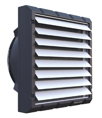 Водяной тепловентилятор PROTON G 710: фронтальный вид