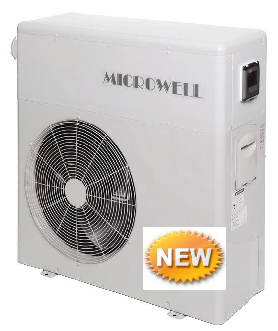 Тепловой насос Microwell HP 900 Compact Omega фронтальный вид