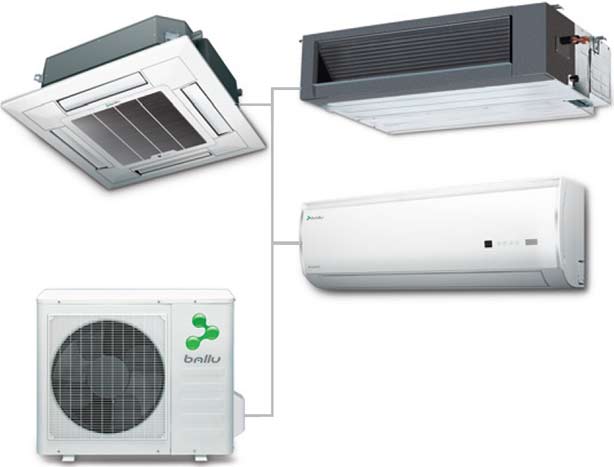 DC-Инверторные мульти сплит-системы