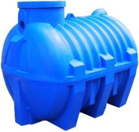 Септик Аэробной Доочистки – 2000 Эколайн: фронтальный вид