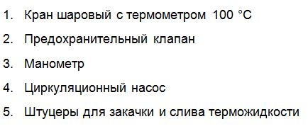 насосная группа (расшифровка)