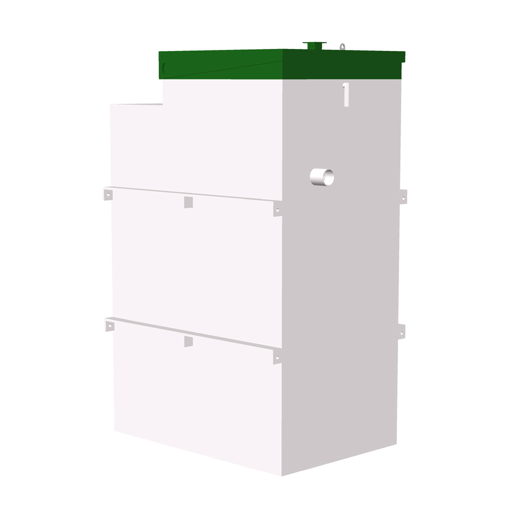 Станция биоочистки ТОПАС – 10 фронтальный вид