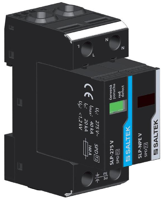Ограничитель перенапряжения Saltek SLP-275 V/1S+1 