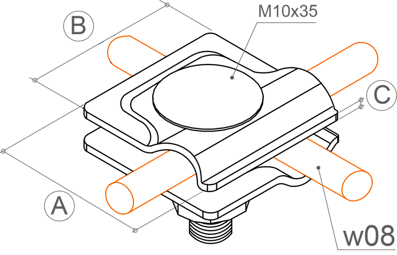 Соединитель быстрого монтажа Vario схема