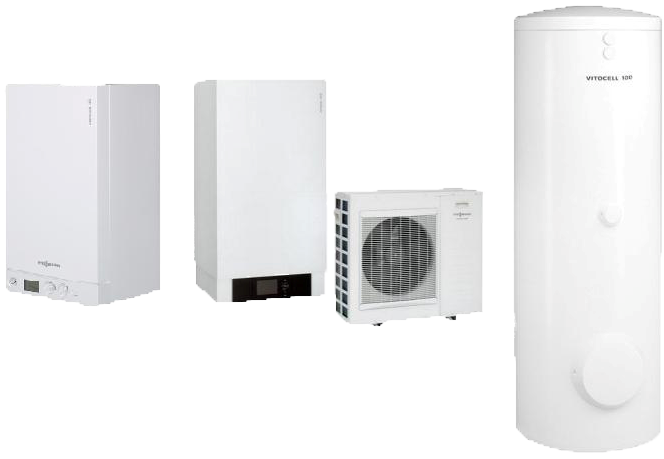 Пакетное предложение Viessmann Vitocal 200-S фронтальный вид