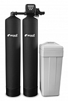 Фильтр для умягчения и удаления железа Ecosoft FK 1054 TWIN: фронтальный вид