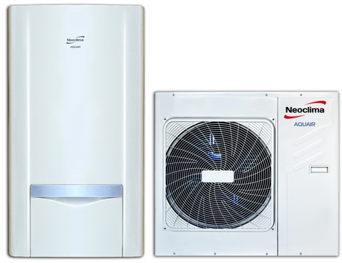 Тепловой насос Neoclima AQUAIR NS-HP 80 AH 1 Тепловой насос Neoclima AQUAIR NS-HP 80 AH 1 фронтальный вид