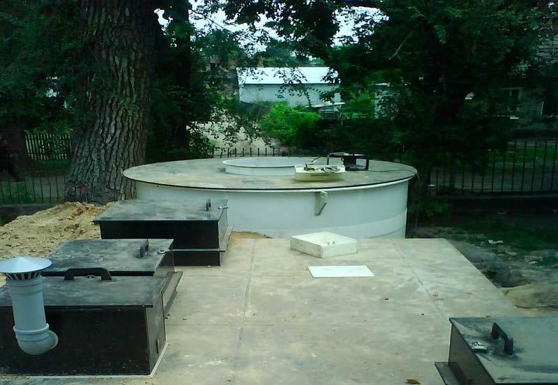 Станция очистки стоков ЭКО рабочий вид