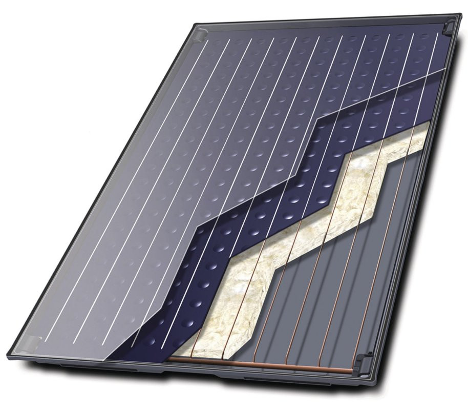 Пакетное предложение Solarpak Солнечные коллекторы Logasol SKN 4.0 фронтальный вид