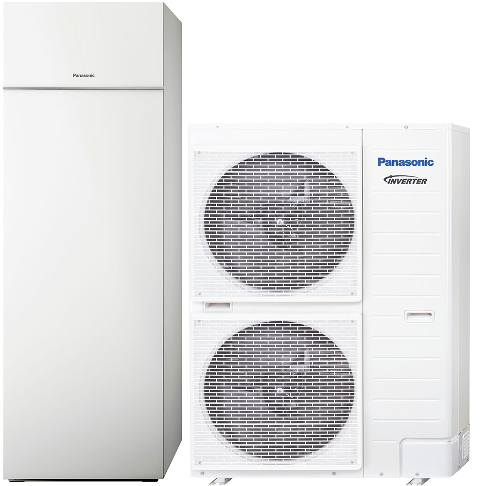 Тепловой насос Panasonic Aquarea T-CAP All in One Тепловой насос Panasonic Aquarea T-CAP All in One фронтальный вид