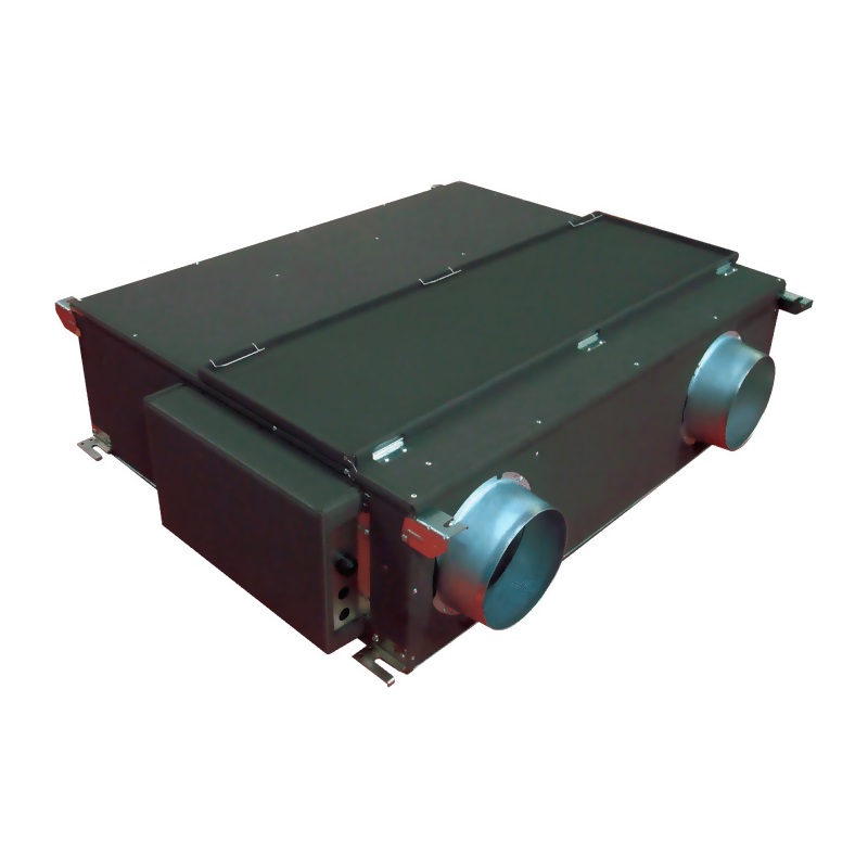 Канальная приточно-вытяжная установка Mitsubishi LGH-50RSDC-E фронтальный вид