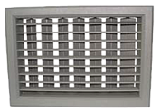Решітка дворядна регульована 2565-2М 150x400
