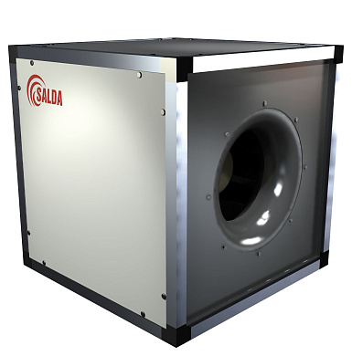 Канальный акустический вентилятор SALDA KUB 400-4-L3