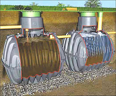 Система очистки стоков Picobell для 16 проживающих