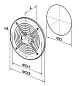 Осевой вентилятор Вентс (Vents) ОВК 4Д 450