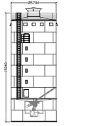 Бункери з фільтруючими блоками і механічним очищенням фільтрів STV6-000-0550