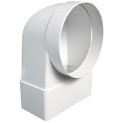 Колено-соединитель-переход Dospel D/KŁZ Ø125/ 220x55