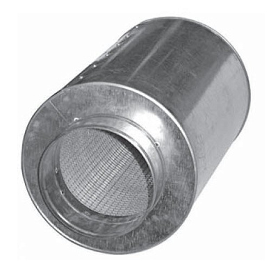 Круглый шумоглушитель Aerostar RMN 125/10