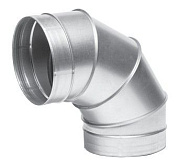Колено из нержавейки 90 гр  0,8 мм 500ø