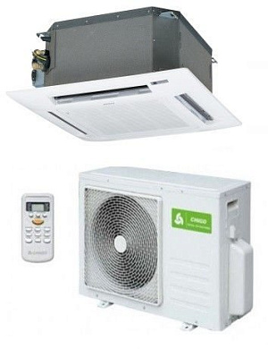 Кассетный кондиционер Chigo CCA-60HVR1/COU-60HZVR1